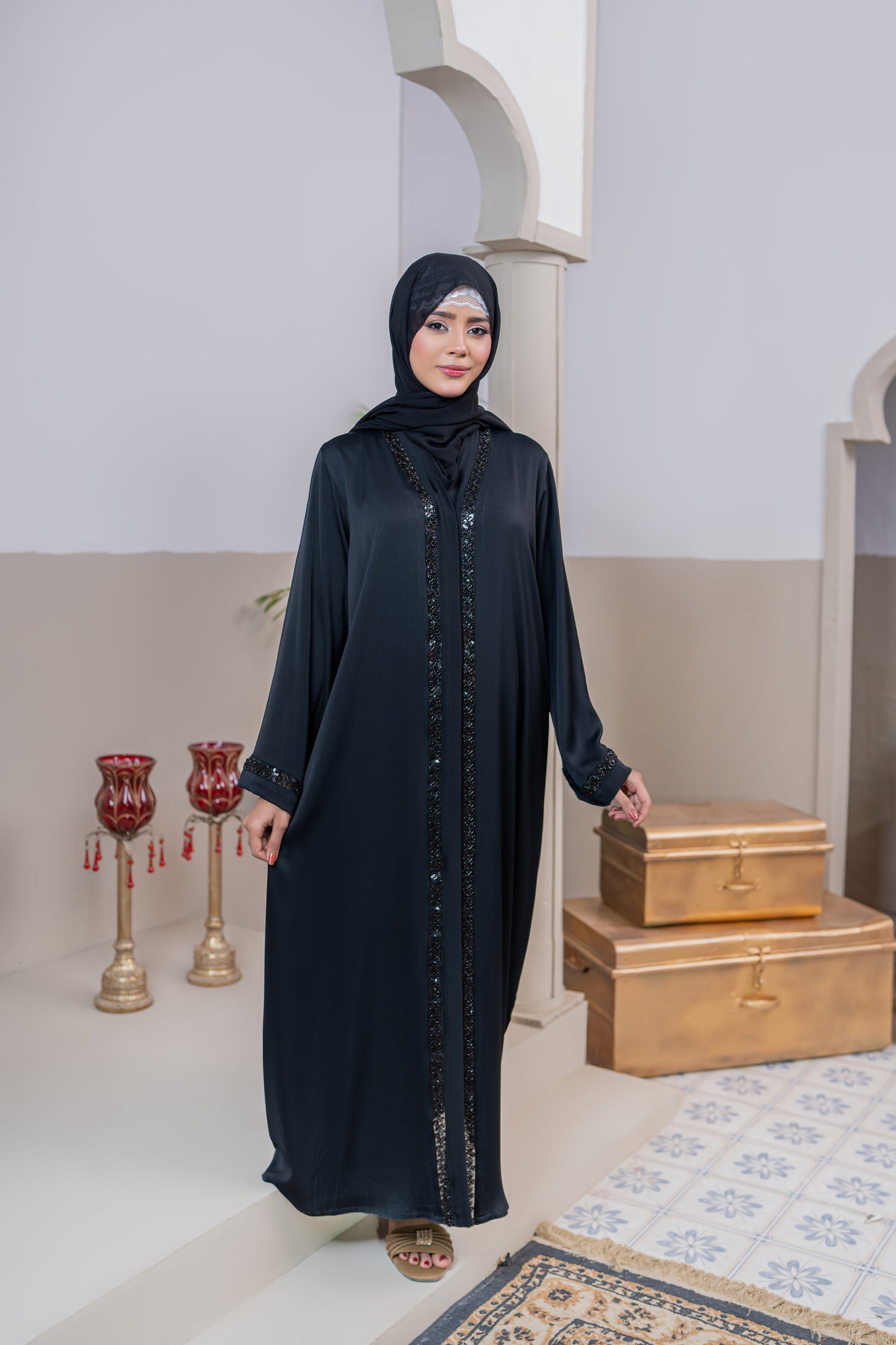Black Radiance Modest Abaya