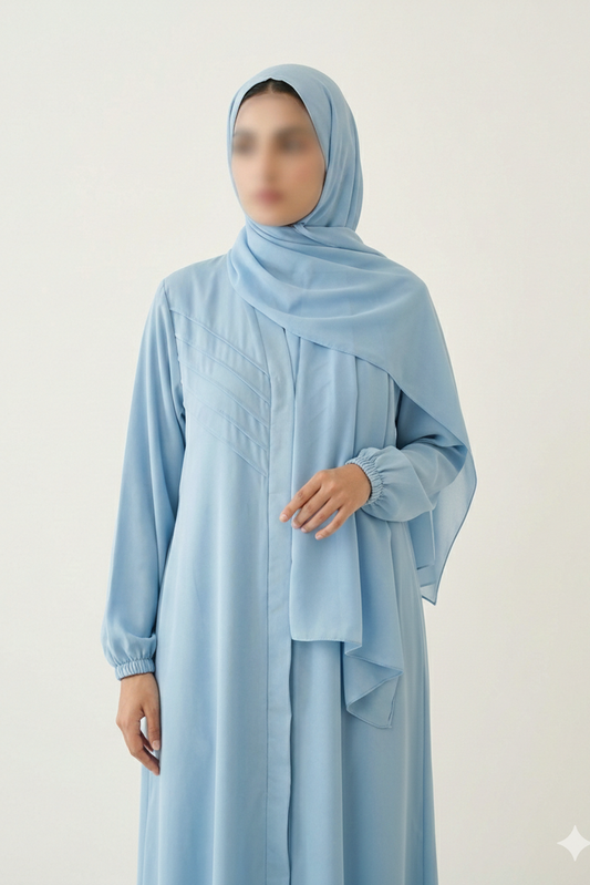 Calm Sky Classic Abaya
