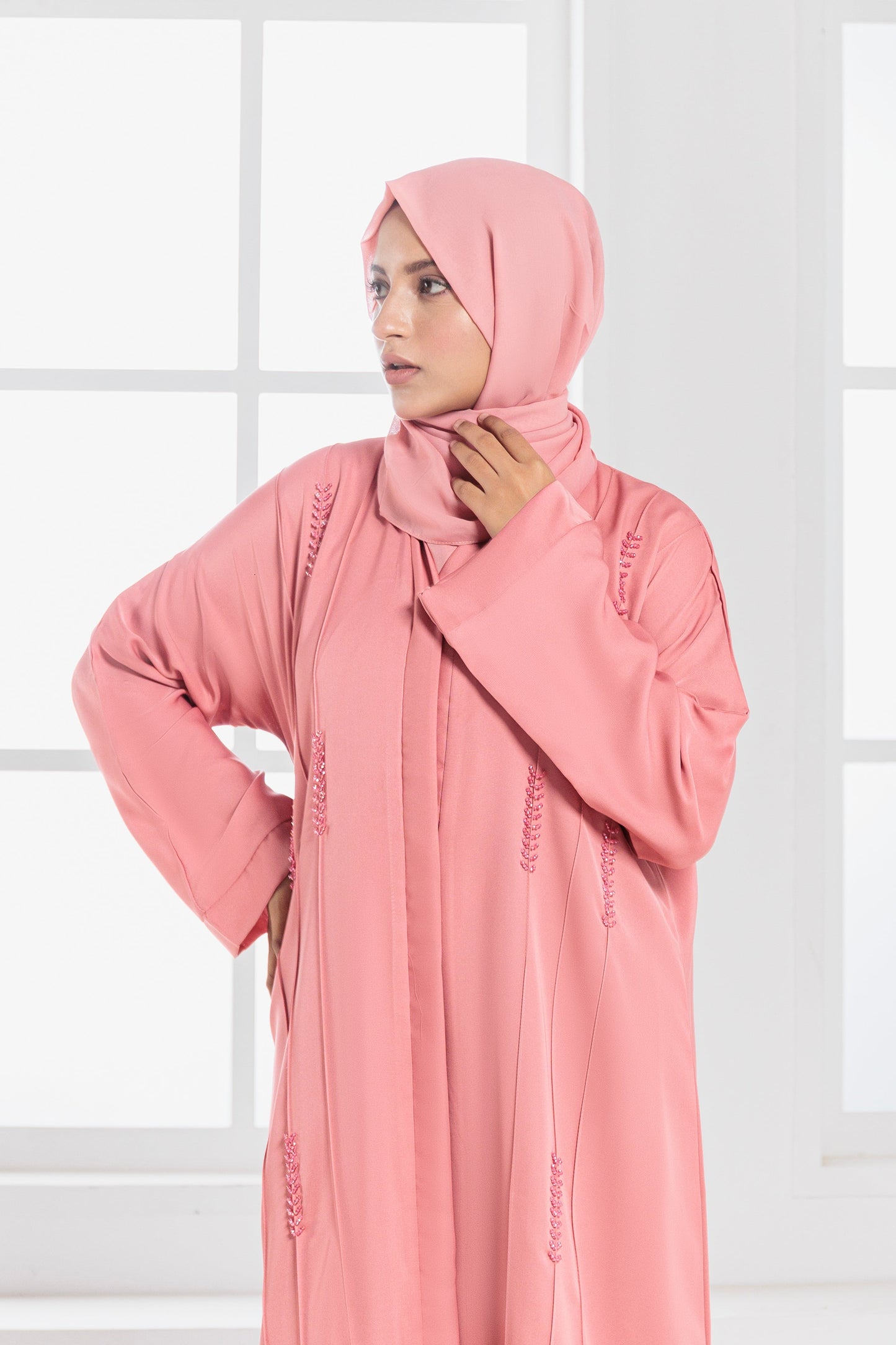 Najla Abaya with Hijab
