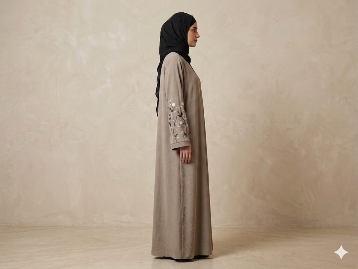 Yasmin Abaya With Hijab