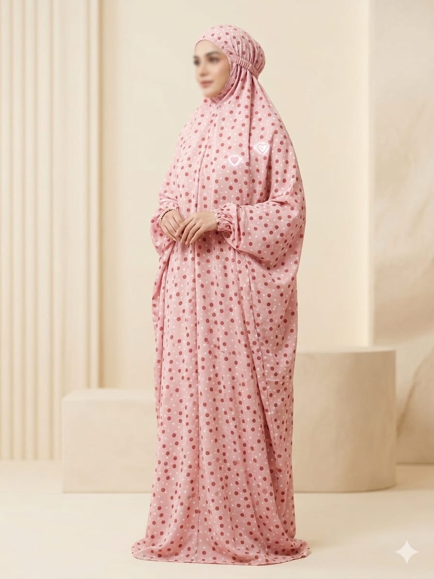 Rang-e-Noor Polka Namaz Chaddar