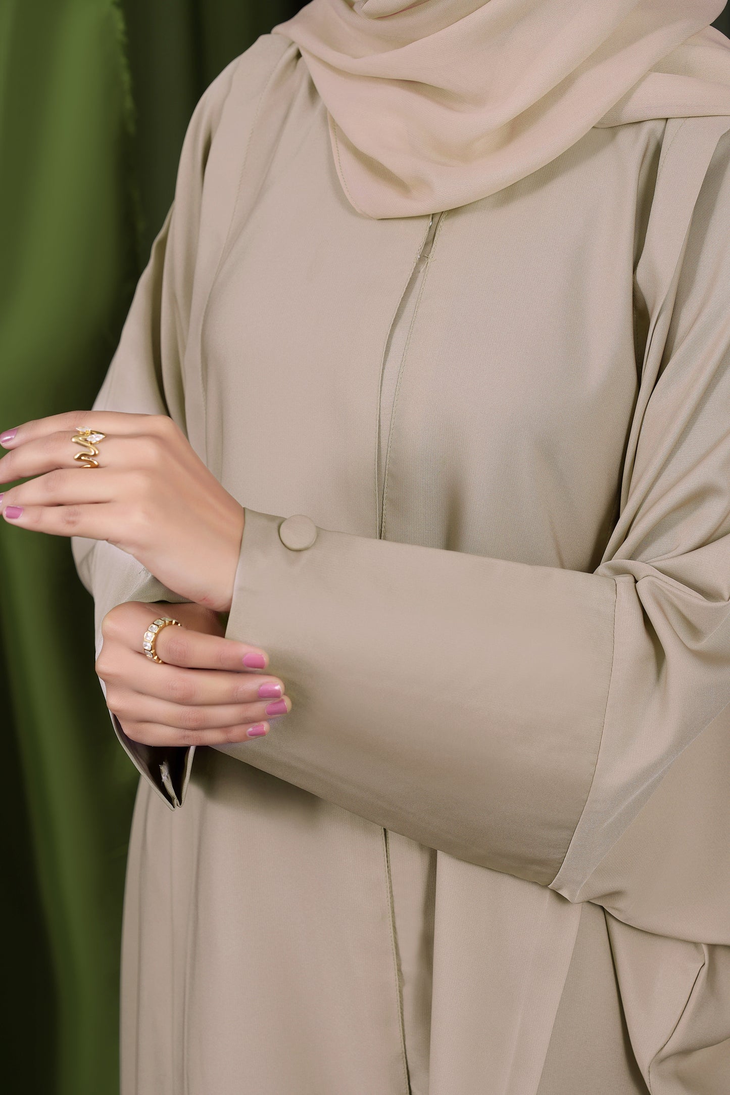 Taupe Grace Abaya