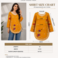 Mustard Floral Embroidered Short Kurti