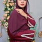 Ruby Elegance Abaya