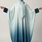DOUBLE TONE MINT ABAYA
