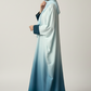 DOUBLE TONE MINT ABAYA