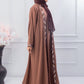 AQSA Beige Abaya with hijab