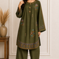 Ayesha Mahroon Embroidered 2-Piece Suit