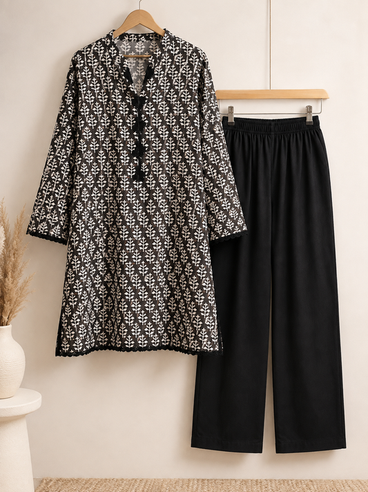 Nimra Printed  2-Piece Suit