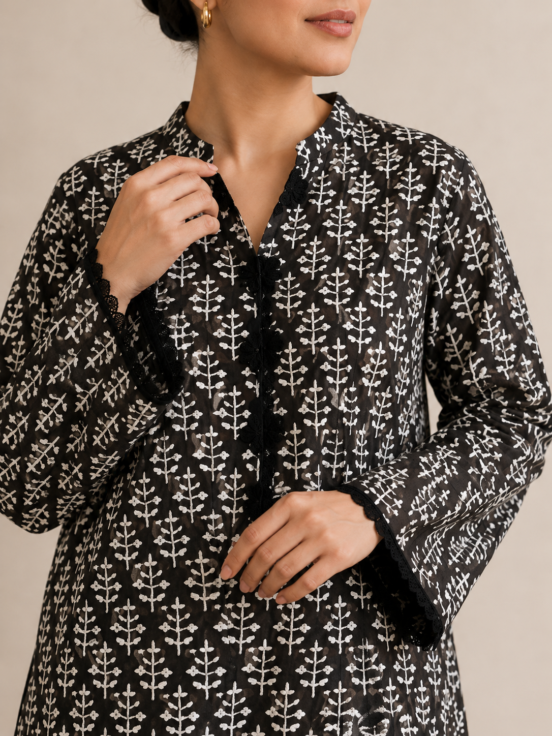 Nimra Printed  2-Piece Suit