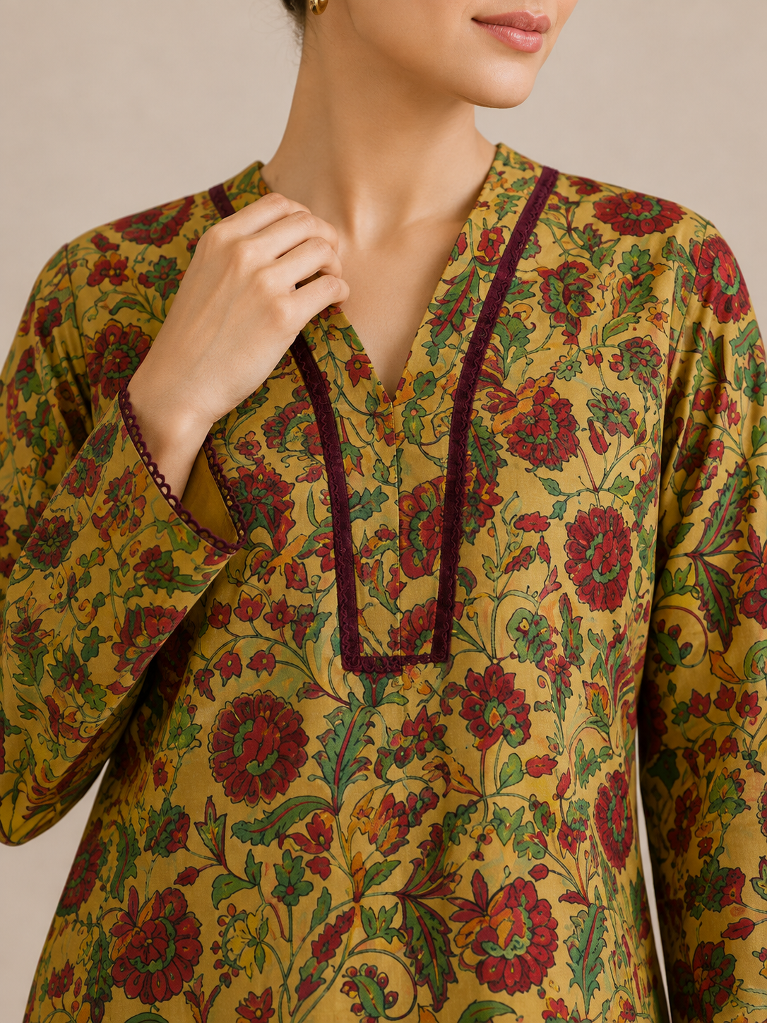 Shifa Printed  2-Piece Suit