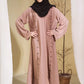 Beige Pintux Abaya