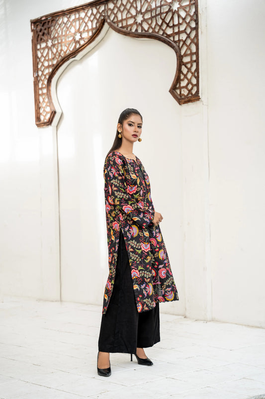 Elif Printed  2-Piece Suit