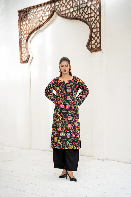 Elif Printed  2-Piece Suit
