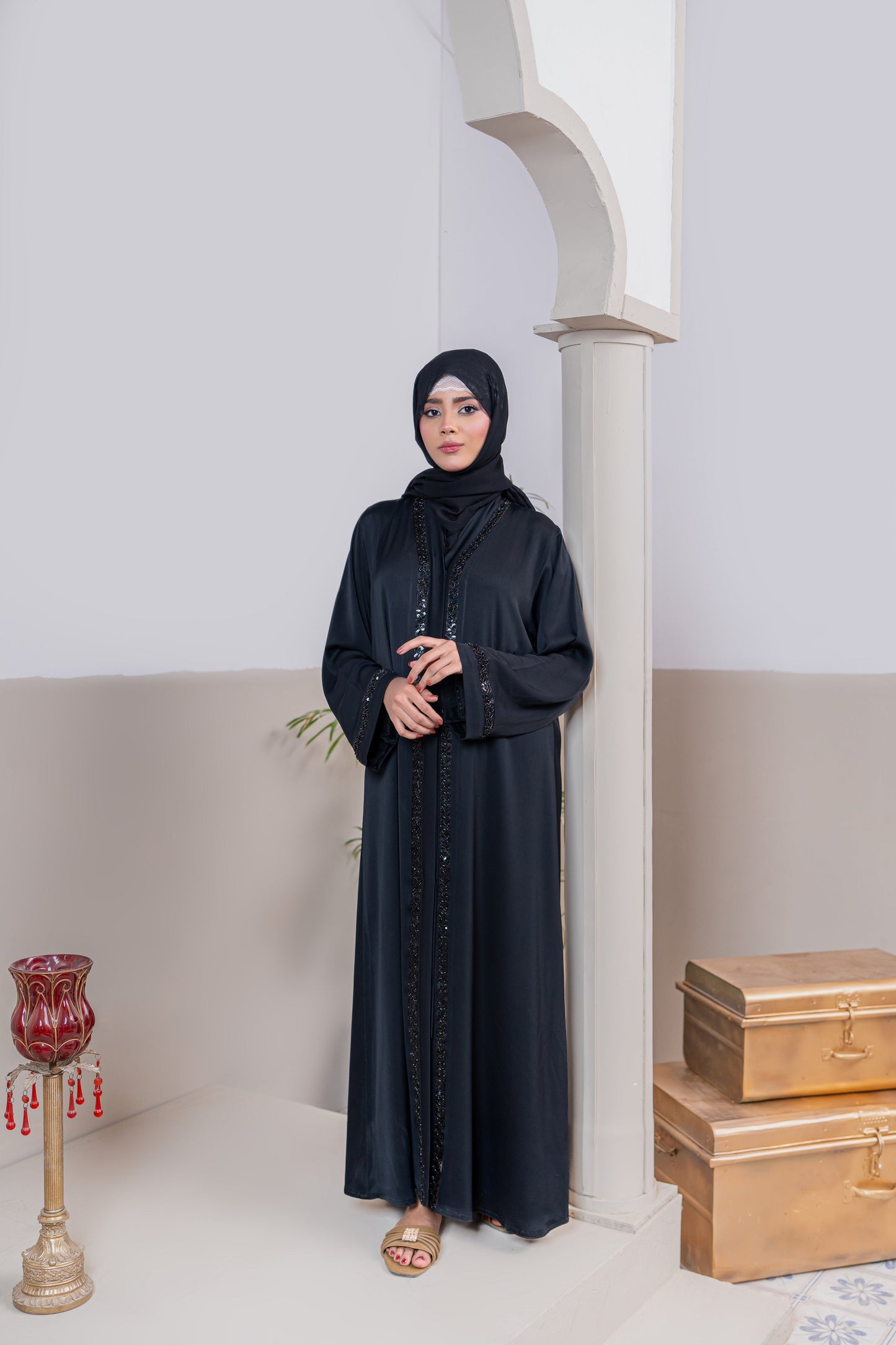 Black Radiance Modest Abaya