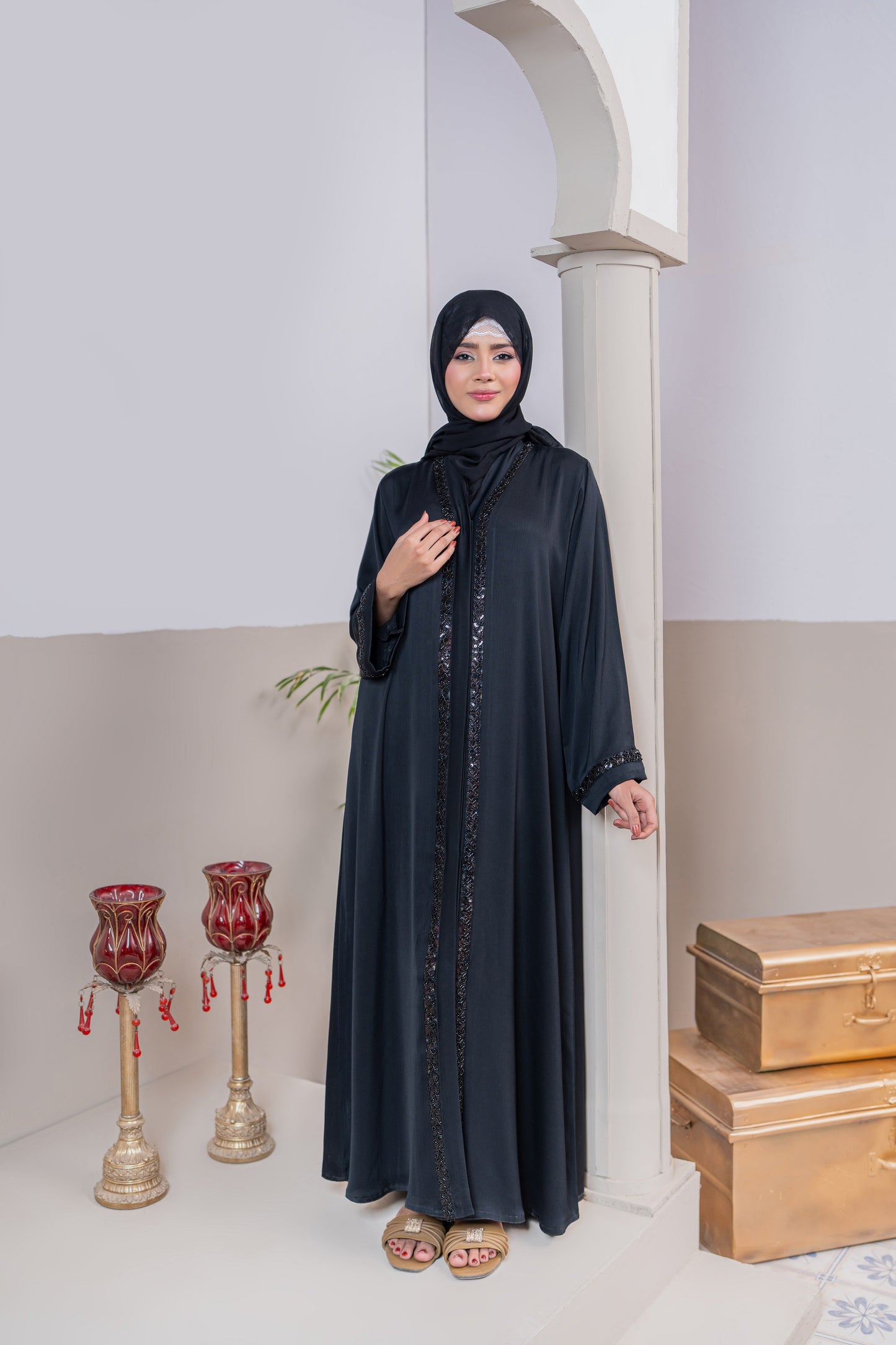 Black Radiance Modest Abaya
