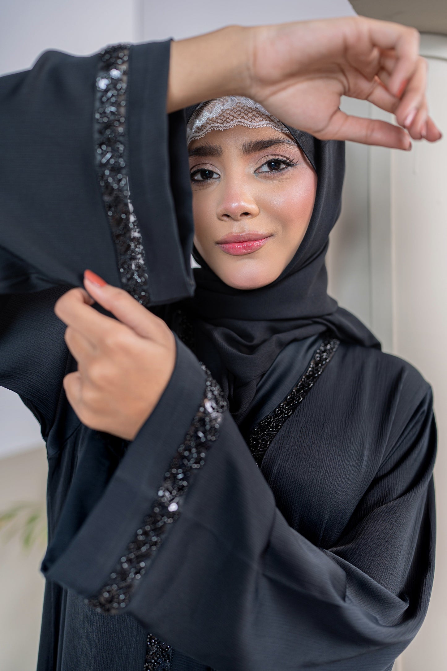 Black Radiance Modest Abaya