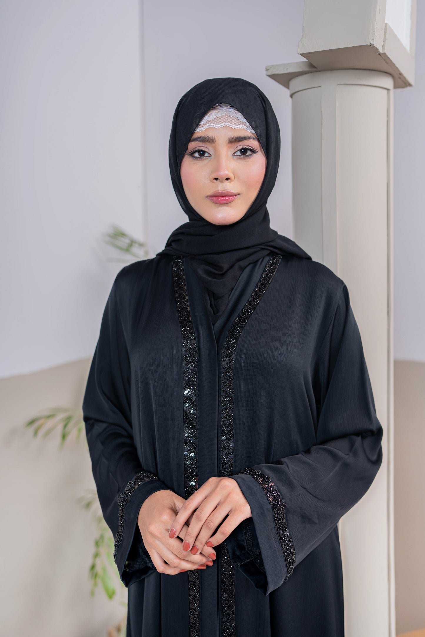 Black Radiance Modest Abaya