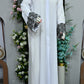WHITE PARI ABAYA