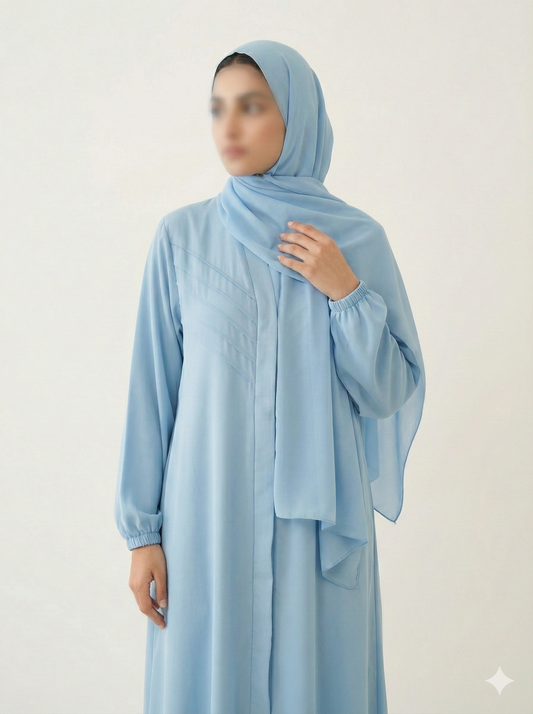 Calm Sky Classic Abaya