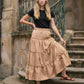 Breezy Tier Maxi Skirt