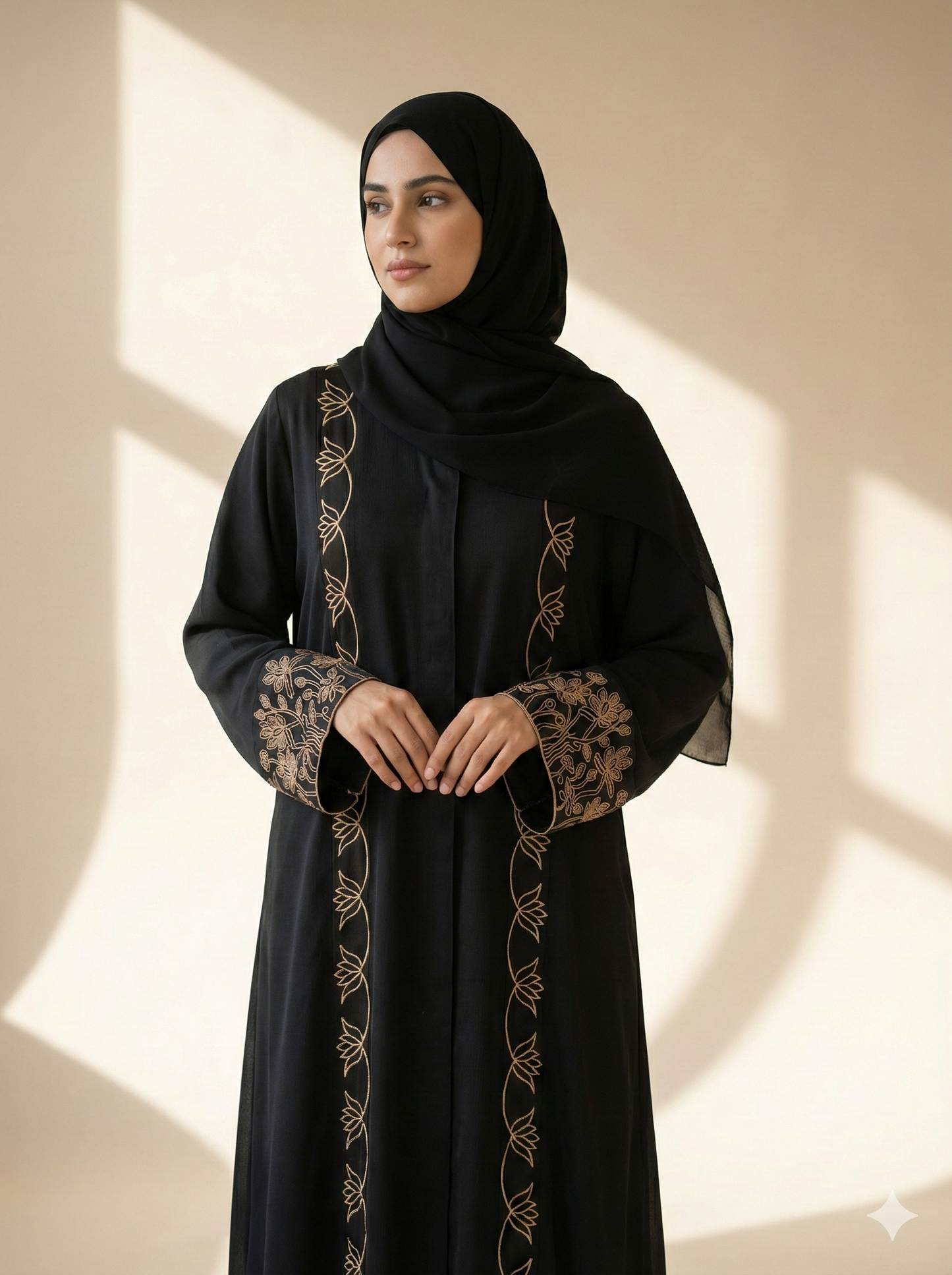 Noor-e-Zahab Abaya