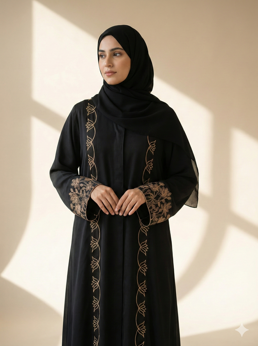 Noor-e-Zahab Abaya