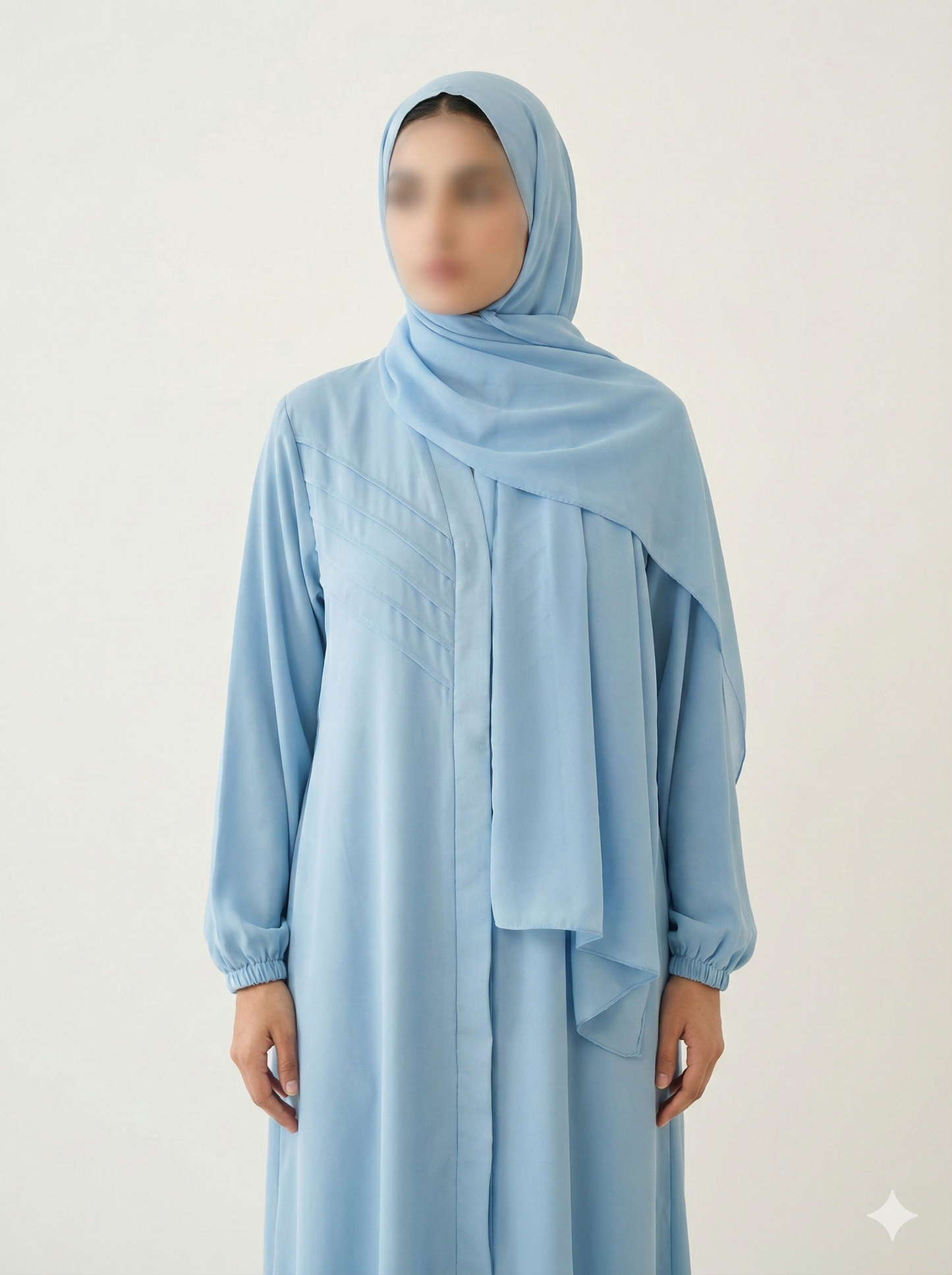 Calm Sky Classic Abaya