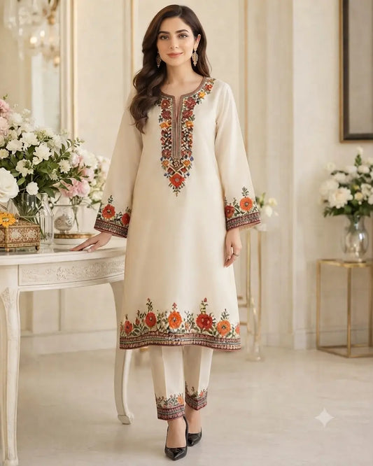 Gulbahar Embroidered Lawn 2-Piece