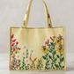 Royal Blue  Embroidered Tote Bag