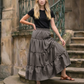 Breezy Tier Maxi Skirt
