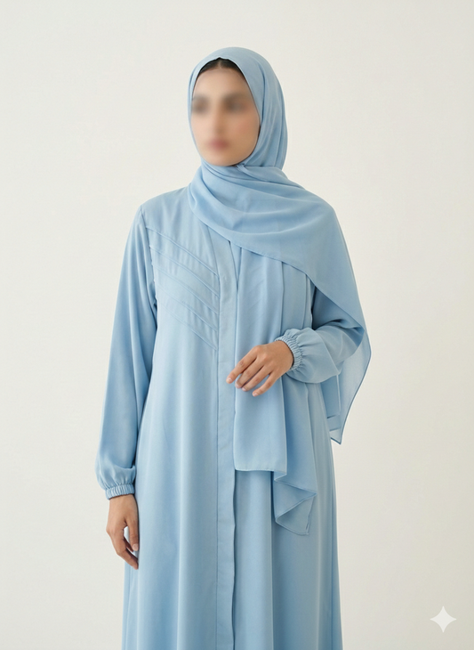 Calm Sky Classic Abaya