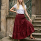 Breezy Tier Maxi Skirt