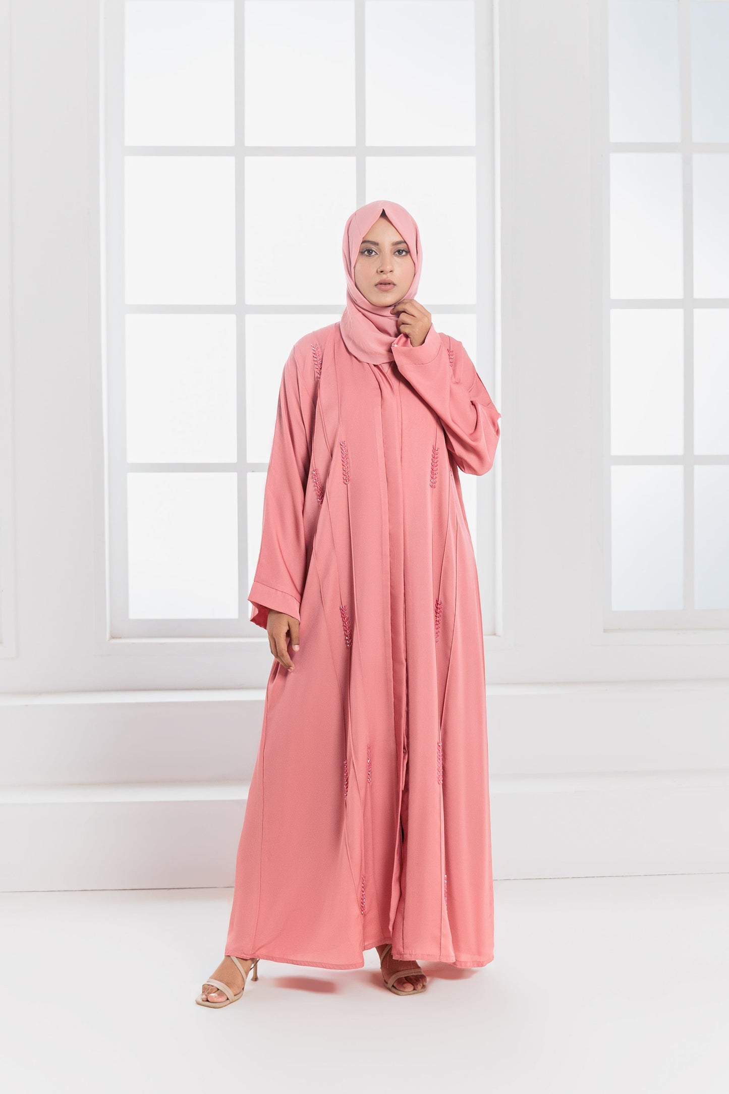 Najla Abaya with Hijab