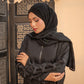Black Wave Abaya