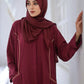Pocketed Grace Abaya with Hijab