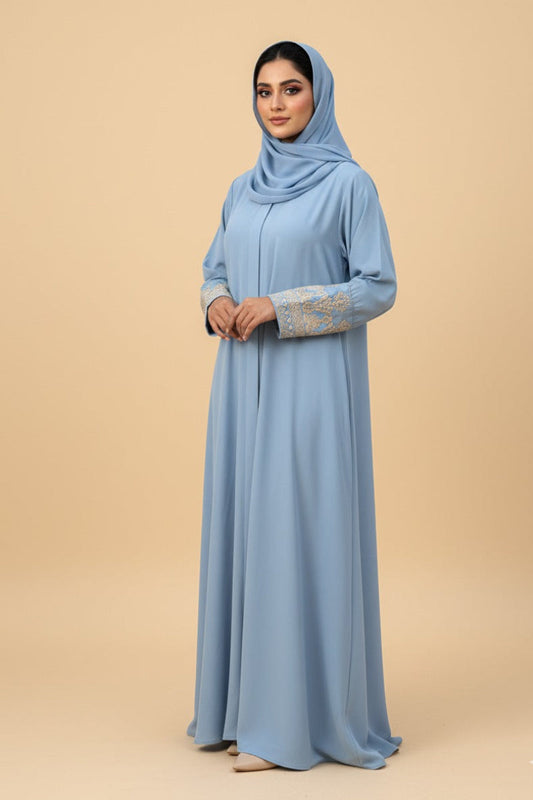 Wahida Golden Sleeves Abaya