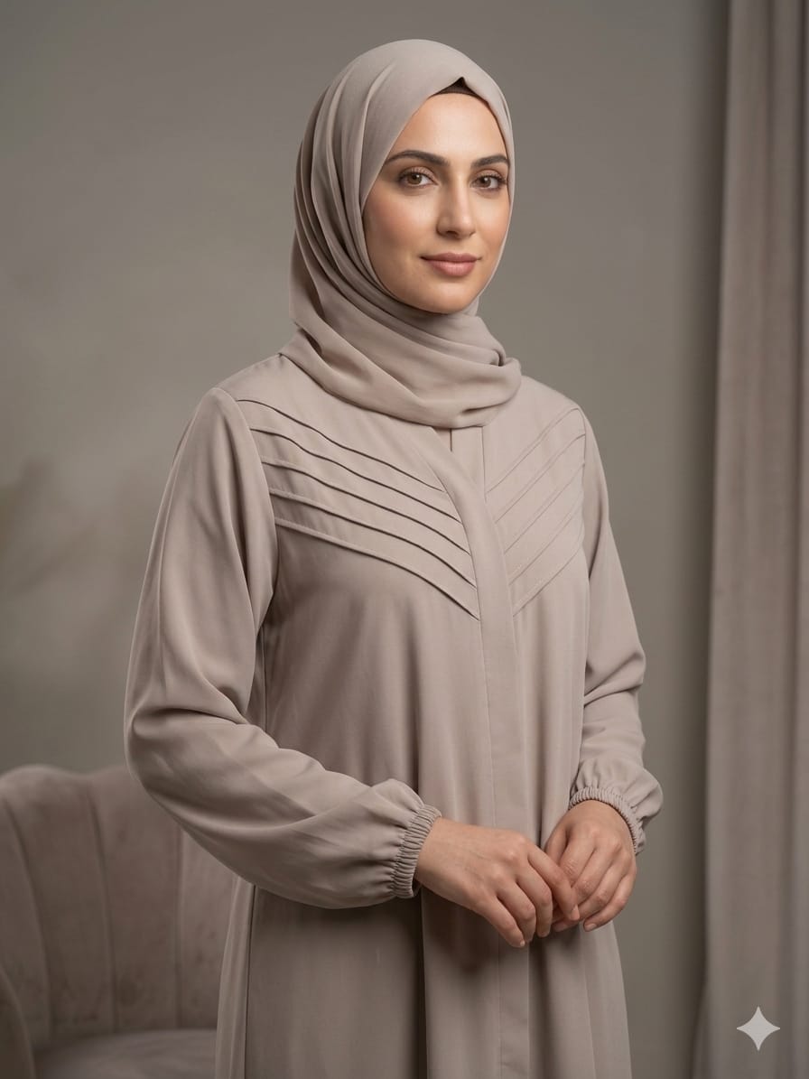 Aura Pleats Abaya