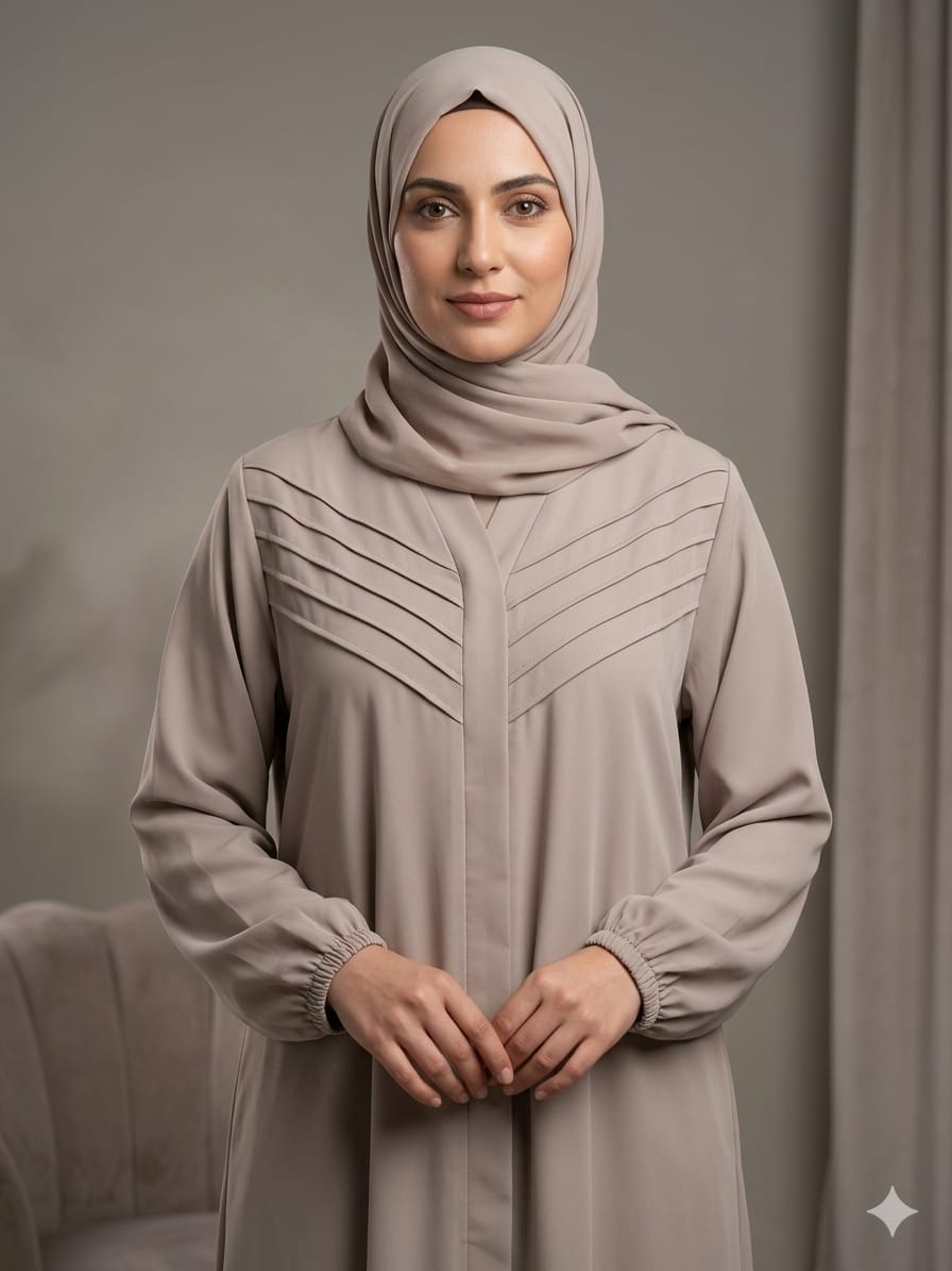 Aura Pleats Abaya