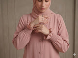 Petal Abaya With Hijab