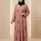Crystal Rose Handwork Abaya