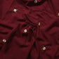 Embroidered Namaz Chaddar - Mahroon D3