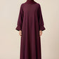 Burgundy Grace Abaya