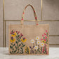 Light Beige Embroidered Bag