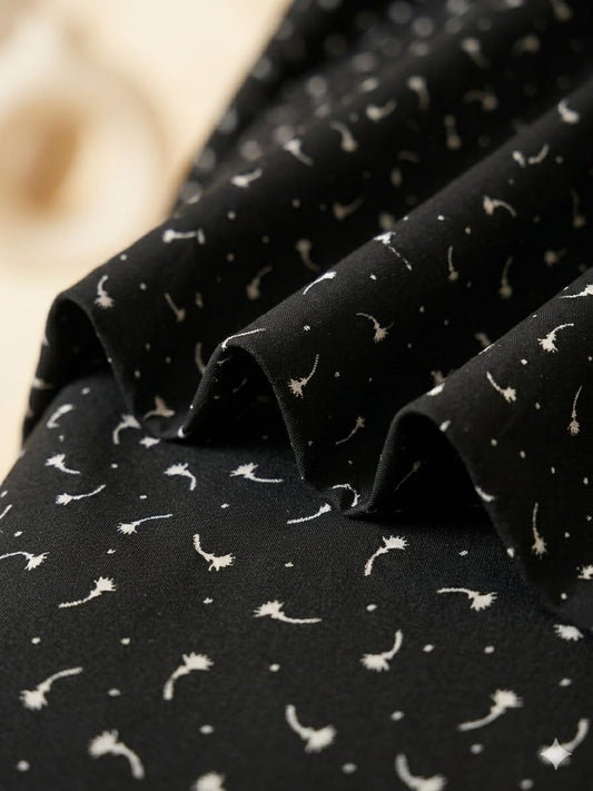 Parwaz Printed Namaz Chaddar – Black