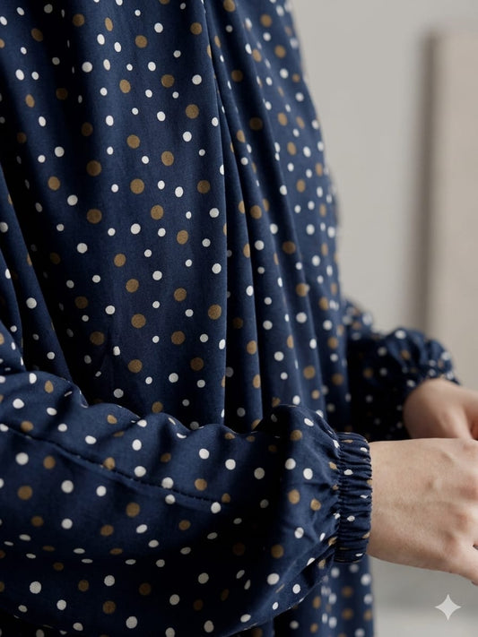 Dark Blue Namaz Chaddar