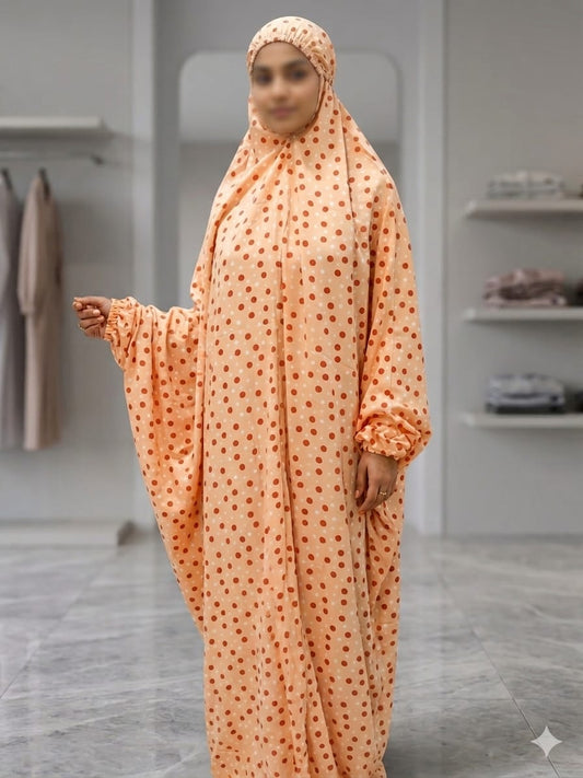 Light Orange Namaz Chadder