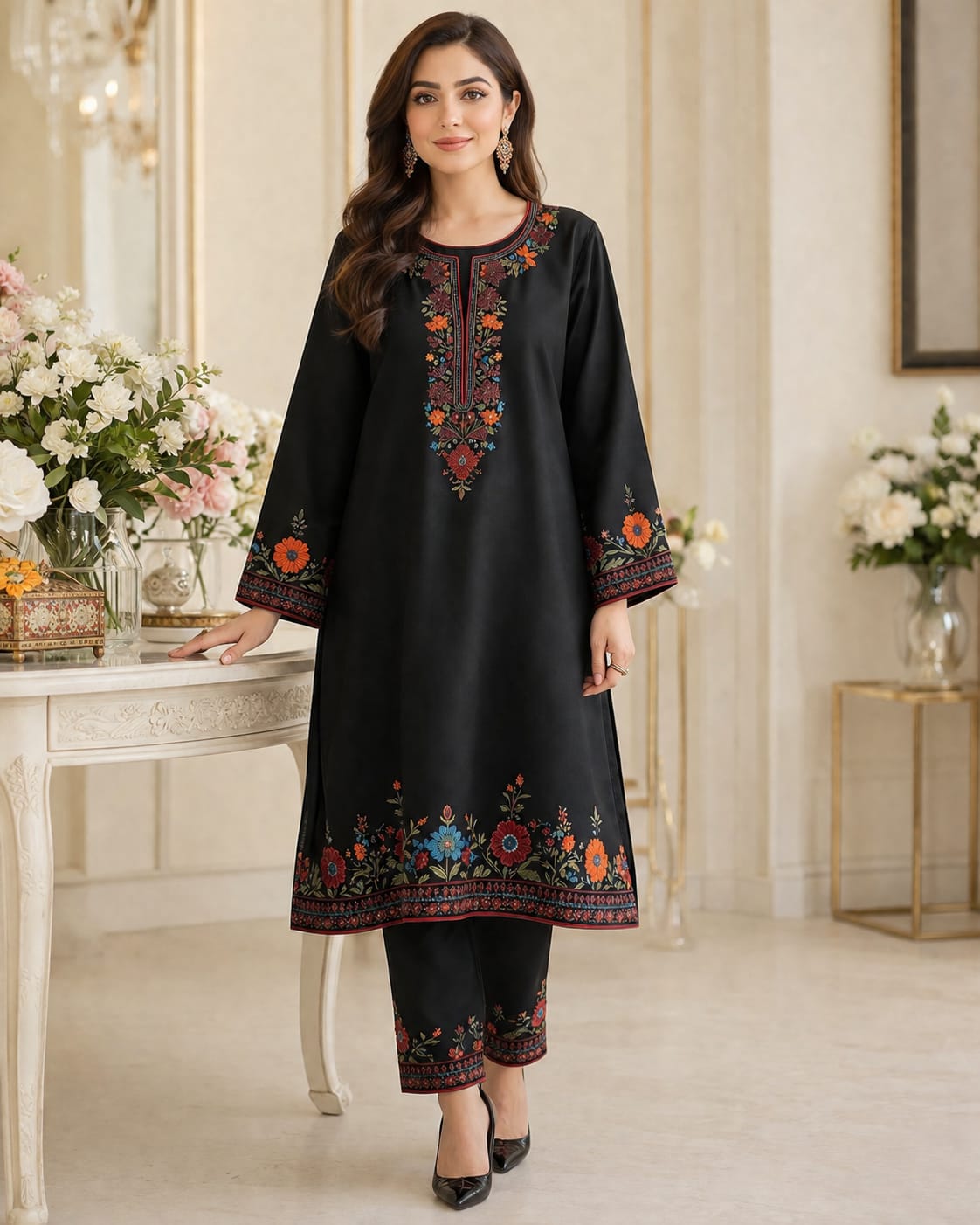 Zara-e-Shab Embroidered Suit