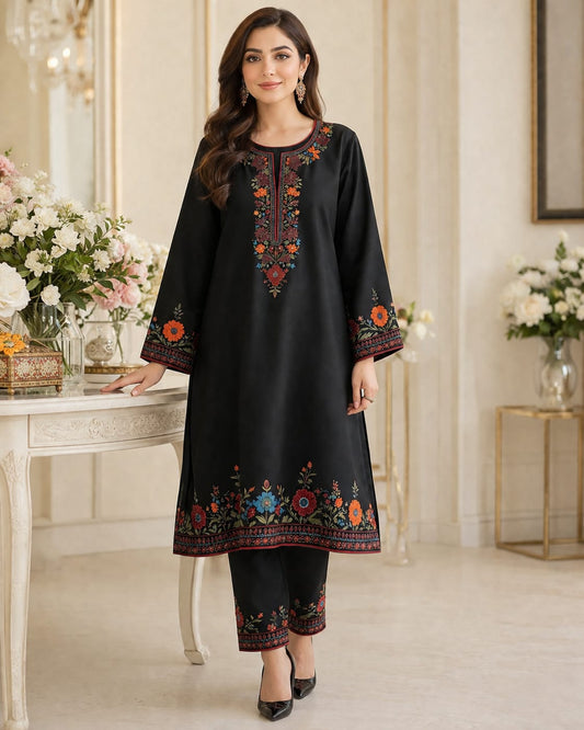 Zara-e-Shab Embroidered Suit