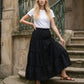 Breezy Tier Maxi Skirt